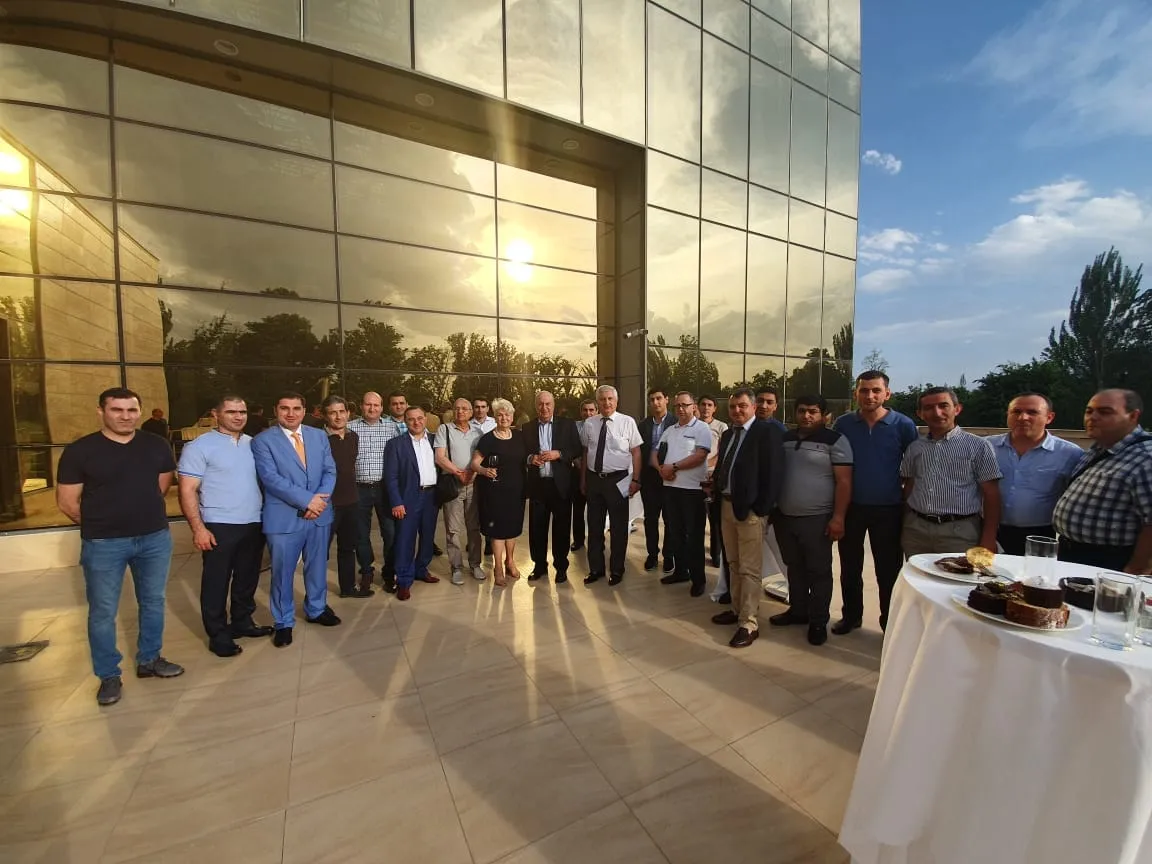 Members of the Armenian Thoracic Association at a gathering